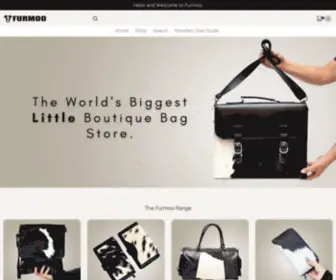 Furmoo.co.nz(New Zealand's Biggest Little Boutique Bag Store) Screenshot