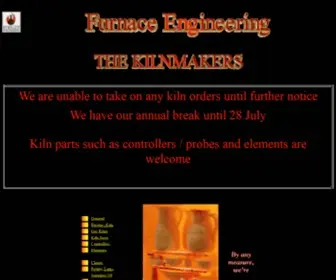 Furnace-ENG.co.nz(Furnace Engineering Pottery Kilns) Screenshot