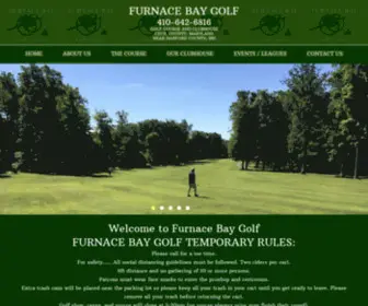 Furnacebaygc.com(Furnace Bay Golf in Maryland) Screenshot