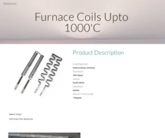 Furnacecoil.com(Furnace coil) Screenshot