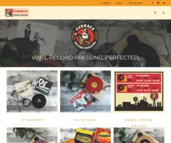 Furnacemfg.com(Furnace Record Pressing) Screenshot