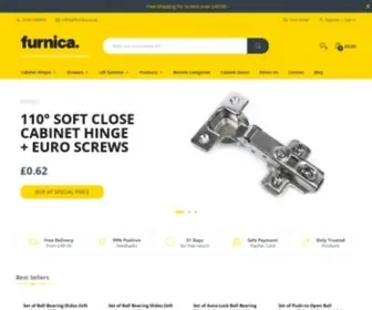 Furnica.co.uk(UK's Biggest Range of Furniture Components) Screenshot