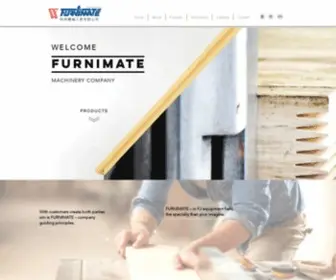 Furnimate.com(FURNIMATE MACHINERY COMPANY  ) Screenshot