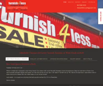 Furnish4Less.com.au(Cheap Furniture Shop Perth) Screenshot