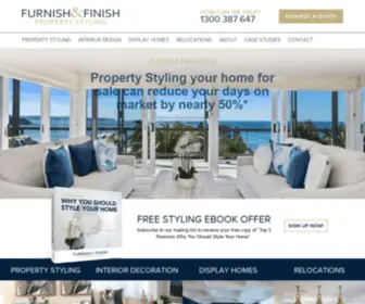 Furnishandfinish.com(Property Styling & Home Staging Sydney) Screenshot
