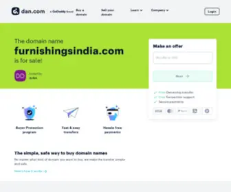 Furnishingsindia.com(Wooden Furniture) Screenshot