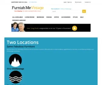 Furnishmevintage.com(Mid-Century Modern and Danish Teak Vintage Furniture Store) Screenshot