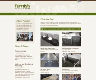 Furnishofficeandhome.org(Minneapolis Used Home and Office Furniture) Screenshot