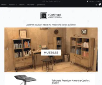 Furnitech.com.ar(Equipamento y Tecnología) Screenshot