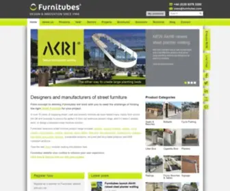 Furnitubes.com(Street furniture) Screenshot