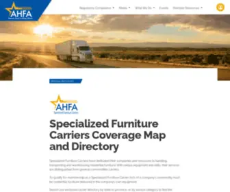Furniture-Carriers.org(Specialized furniture carriers) Screenshot