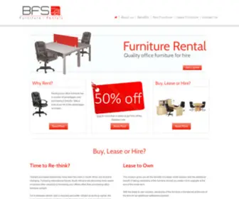 Furniture-Rentals.co.za(Furniture Hire) Screenshot