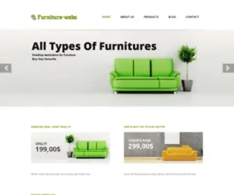 Furniture-Webs.com(Just another WordPress site) Screenshot