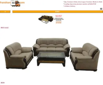 Furniture48.com(Buy Furniture Online in Delhi) Screenshot