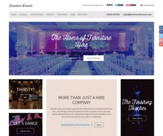 Furniture4Events.com(The Home of Furniture Hire) Screenshot