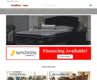 Furniture4Lessnow.com(Furniture 4 Less) Screenshot