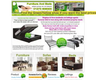 Furnitureandbeds.co.uk(Furniture And Beds 42) Screenshot