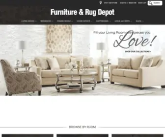 Furnitureandrugdepot.com(Furniture and Rug Depot) Screenshot