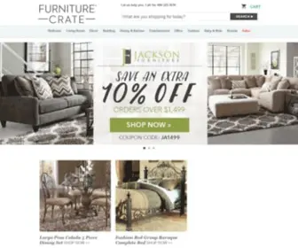 Furniturecrate.com(Free Shipping on the Highest Quality Furniture for Your Home) Screenshot