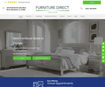 Furnituredirectfl.com(West Palm Beach) Screenshot