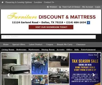 Furniturediscountandmattress.com(Furniture Discount & Mattress) Screenshot