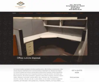 Furnitureexpertsjunkremoval.com(DC Office furniture removal and disposal specialist) Screenshot