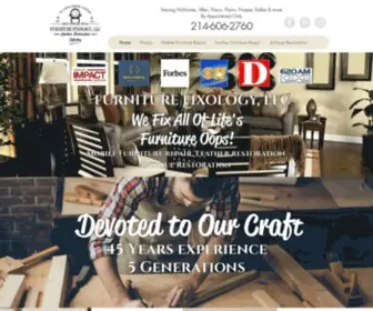 Furniturefixology.com(Furniture Repair) Screenshot