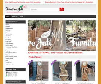 Furniturejati.net(Furniture Jati) Screenshot
