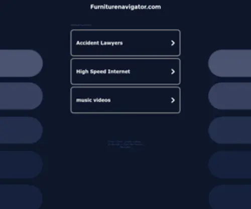 Furniturenavigator.com(Furniturenavigator) Screenshot