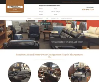 Furnitureonc.com(Furniture Consignment) Screenshot