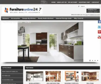 Furnitureonline247.co.uk(Buy Fitted Kitchen @ Furniture Online 24 7) Screenshot