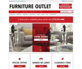 Furnitureoutlet.co(Furniture Outlet) Screenshot