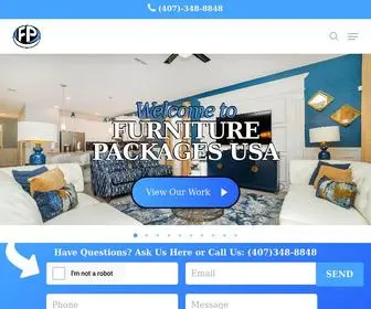 Furniturepackagesusa.com(Furniture Packages USA) Screenshot