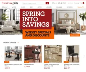 Furniturepick.com(Online furniture stores) Screenshot