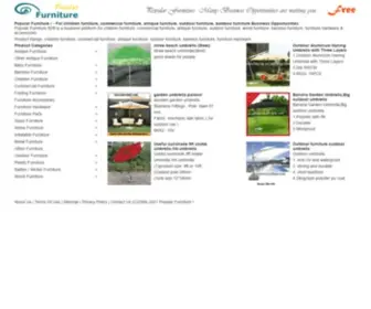 Furniturepopular.com(Popular Furniture B2B) Screenshot