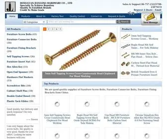 Furniturescrewbolts.com(Quality Furniture Screw Bolts & Furniture Connector Bolts Manufacturer) Screenshot