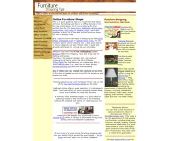 Furnitureshoppingtips.com(Furniture Shopping Tips) Screenshot