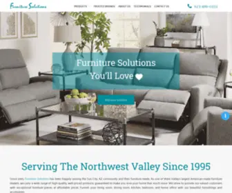 Furnituresolutionsaz.com(Furniture Solutions) Screenshot