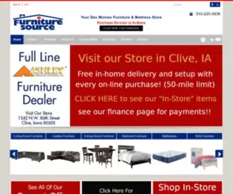 Furnituresourceia.com(Furniture Source) Screenshot