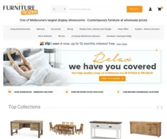 Furnituretrader.com.au(Furniture Store Melbourne) Screenshot