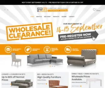 Furniturewcc.com.au(Furniture Clearance Wholesale Centre) Screenshot