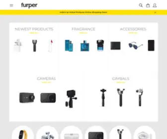 Furper.com(India's 1st Online Store For Global Products) Screenshot