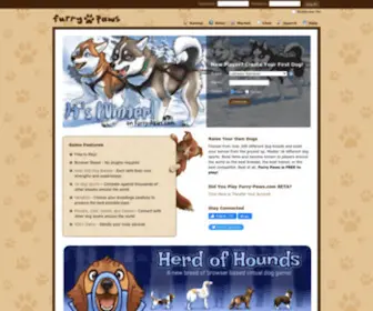 Furry-Paws.com(Furry Paws) Screenshot