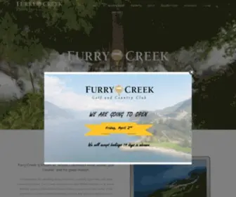 Furrycreekgolf.com(Furry Creek Golf & Country Club) Screenshot