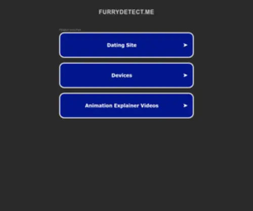 Furrydetect.me(Furry Detector) Screenshot