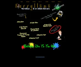 Furryllama.com(Furryllama Media Productions Website Design Hosting Marketing) Screenshot