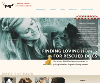 Fursdogs.com(Friends United with the Richmond Shelter) Screenshot