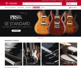 Furtadosonline.com(Buy Musical Instruments & Equipment Online store in India) Screenshot