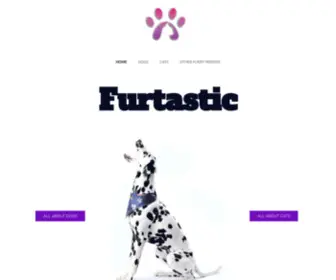 Furtastic.blog(Dedicated to all kinds of pets) Screenshot