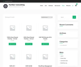 Further.com(Websites, Managed Services, VOIP) Screenshot